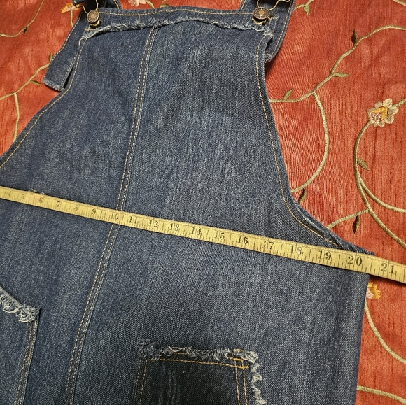 Jean romper dress Med to L - Picture 5 of 10